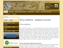 Tablet Screenshot of hliva-ustricna.cz